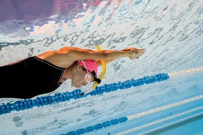 FINIS Pink Swimmers Snorkel 6 FINIS Pink Swimmers Snorkel - Image 6