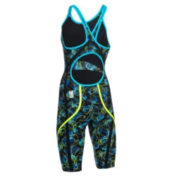 Blueseventy Electric Blue Lilly Nero TX2 Kneeskin -Aqua Shop 2022 nerotx2 kneeskin blue back3