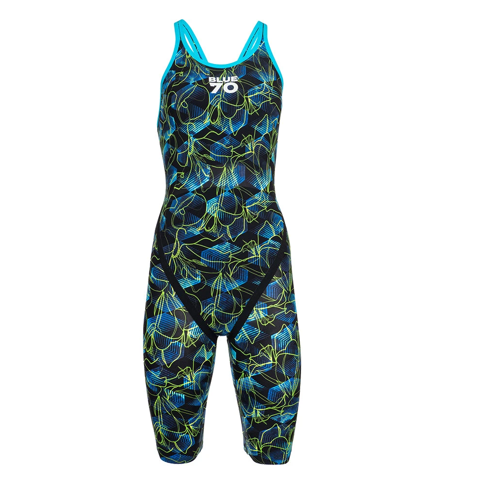 Blueseventy Electric Blue Lilly Nero TX2 Kneeskin - Blueseventy 2 Blueseventy Electric Blue Lilly Nero TX2 Kneeskin - Blueseventy - Image 2