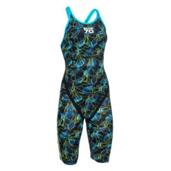 Blueseventy Electric Blue Lilly Nero TX2 Kneeskin -Aqua Shop 2022 nerotx2 kneeskin blue front3