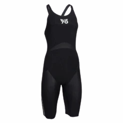 Blueseventy Black Nero TX2 Kneeskin -Aqua Shop 22 nerotx2 kneeskin black front3 1