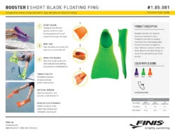 FINIS Kids Booster FINS 19 FINIS Kids Booster FINS -Aqua Shop Booster TechSheet