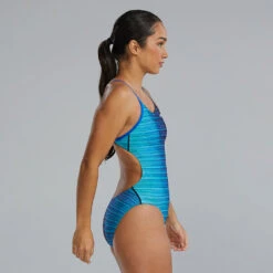 TYR Durafast Elite® Speedwarp Women's Cutoutfit Swimsuit - TYR 9 TYR Durafast Elite® Speedwarp Women's Cutoutfit Swimsuit - TYR -Aqua Shop CSPE7A 420 alt04