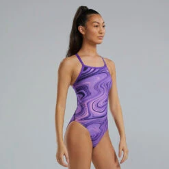 TYR Purple Vitality Durafast Elite® Diamondfit Swimsuit - TYR 10 TYR Purple Vitality Durafast Elite® Diamondfit Swimsuit - TYR -Aqua Shop DVITA7A 510 alt04