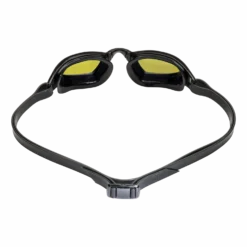 Aquasphere Xceed - Gold Titanium Mirror Lens - Aquasphere -Aqua Shop EP3200101LMY XCEED BLACK YELLOW LMY 04BACK scaled