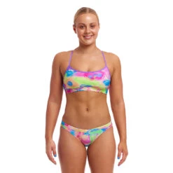 Funkita Sweet Sting Ladies Swim Crop Top - Funkita