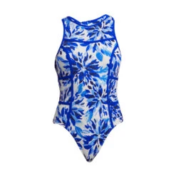Funkita Blossom Blue Ladies Hi Flyer One Piece - Funkita -Aqua Shop FKS053L BLOSSOM BLUE 012