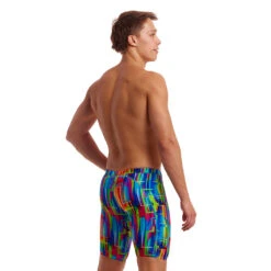 Funky Trunks The Glitch Mens Training Jammers -Aqua Shop FTS003M THE GLITCH 10