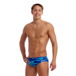 Funky Trunks Briefs Pace Racer Mens Classic 5 Funky Trunks Briefs Pace Racer Mens Classic -Aqua Shop FTS035M PACE RACER 03