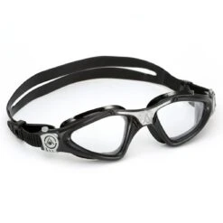 Aqua Sphere Kayenne Adult Clear Lens Goggle - Aquasphere -Aqua Shop Kayenne EP1220115LC Clear Black Silver 1