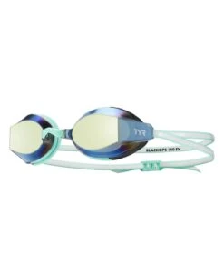 TYR Womens Blackops 140 EV Mint Racing Mirrored Goggles - TYR