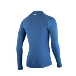 ZONE3 Mens Yulex Long Sleeve Top -Aqua Shop Men s Yulex Swimwear NA23MYT103 cutout image 3