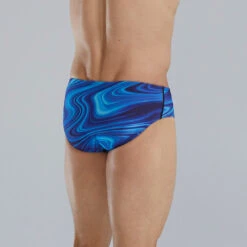 TYR Vitality Blue Durafast Elite® Men's Brief 7 TYR Vitality Blue Durafast Elite® Men's Brief -Aqua Shop RVITA7A 420 alt04