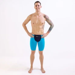 FINIS Rival 1.0 Navy/Aqua Jammer Race Suit - FINIS