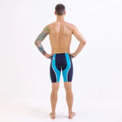 FINIS Rival 1.0 Navy/Aqua Jammer Race Suit - FINIS -Aqua Shop Rival.Studio 69