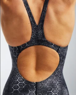 TYR Thresher™ Open Back Swimsuit - Black Akurra -Aqua Shop TPAFON6A 001 alt08