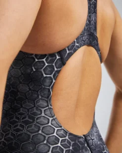 TYR Thresher™ Open Back Swimsuit - Black Akurra -Aqua Shop TPAFON6A 001 alt10