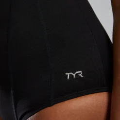 TYR Black Durafast Elite® Women's Max Splice Controlfit Swimsuit 9 TYR Black Durafast Elite® Women's Max Splice Controlfit Swimsuit -Aqua Shop TSPFS7A 001 alt06 1