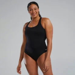 TYR Black Durafast Elite® Women's Max Splice Controlfit Swimsuit - TYR