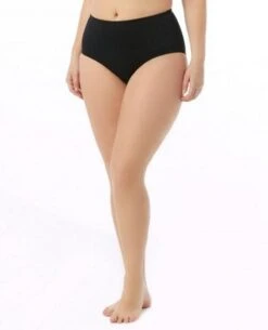 TYR Solid High Waist Swim Bottom - TYR -Aqua Shop bshm7a 001 alt05b 1