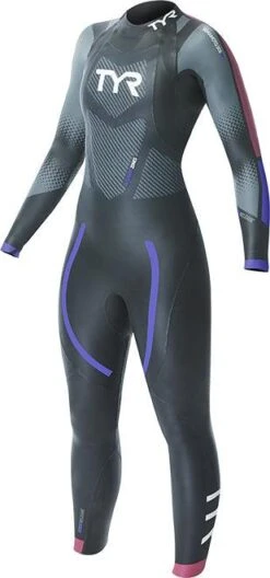 TYR Womens Hurricane Wetsuit Cat 3 -Aqua Shop hcahf6 738 alt1