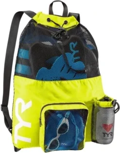 TYR Big Mesh Mummy Back Pack -Aqua Shop lbmmb3 730 2