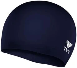 TYR Junior Wrinkle Free Cap -Aqua Shop lcsjr 401 alt1 1 1