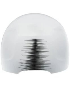 TYR Black Wall Breaker Silicone Race Cap 2.0 -Aqua Shop lcwbrkr2 100 alt3