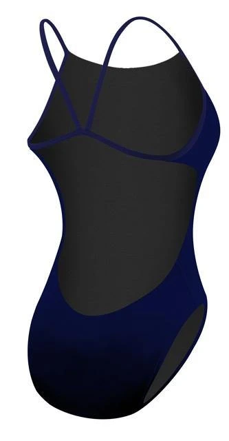 TYR Womens Solid Navy Cutoutfit Swimsuit - TYR 2 TYR Womens Solid Navy Cutoutfit Swimsuit - TYR - Image 2